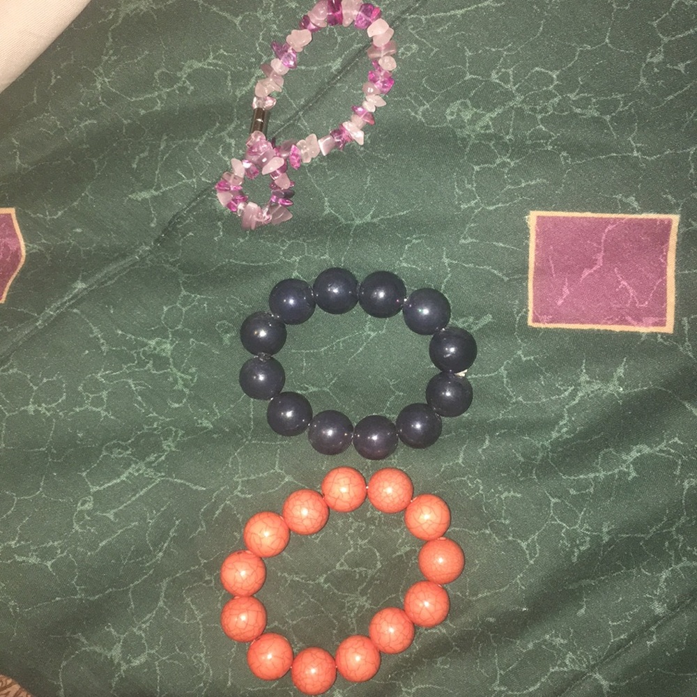 3 bracelets